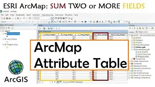 ESRI ArcMap Sum Multiple Fields in Attribute Table