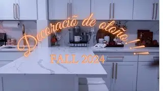 🍁DECORACIÓN DE MI COCINA PARA EL OTOÑO 2024🍄‍🟫🍄🍂