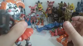 |FNaF 6 Pizzera Simulator| Aksiyon Figürleri ( orjinal değiller 😑)