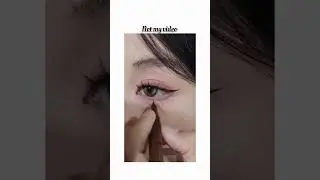 Korean eyeliner tutorial ✨💖🌸🌷#shortsvideo #shortvideo #viral #youtubeshorts #ytshorts #fypシ