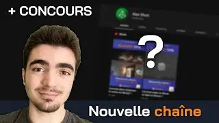 Ma nouvelle chaîne + Concours formation Blender !