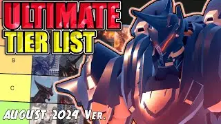 The ULTIMATE KU Tier List! | ALL 20 KAIJUS RANKED | August 2024 ||| Kaiju Universe