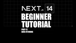 Next.js Tutorial for Beginners | #12 How to fetch data in Next.js