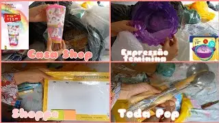 Abertura de sacola Casa Shop + Expressão feminina + Shoppe + Toda Pop do mês setembro/2021 ❤