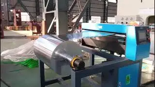 Aluminum foil container making machine for big size container
