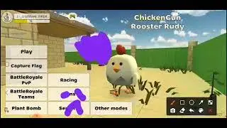 Chicken gun game ni bunso😅