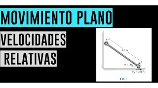 F16-7 - Hibbeler-  Cinemática plana de cuerpos rígidos