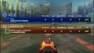 CAI CONTRA O JATOZORD NO X1 RANKED!!! | Rocket league Ranked