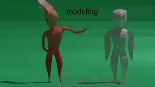 Jelly Bab(Modeling Exercise) | Blender 2.8 time-lapse
