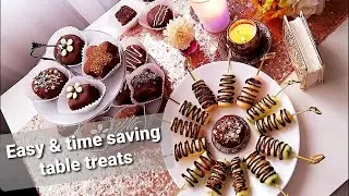 Table Treats For Parties| Dessert Tables treats DIY| No-bake Easy Treats