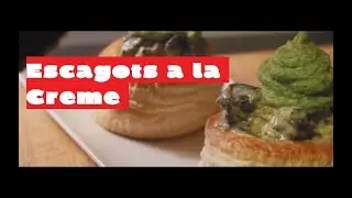 Escargots à la crème - Snail Cooking