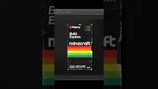 VHS tape Minecraft #shorts