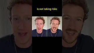 Mark Zuckerberg's Wisdom Embrace Risk