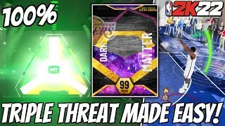 How to win 100% of Triple Threat games & open The VAULT 10x more! NBA 2K22 MyTeam