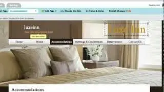 Website.com: How to make a website with Site Wizard