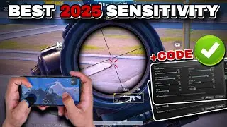 PUBG MOBILE SENSITIVITY SETTINGS 2024 🔥 COPY THIS NEW VERSION ☑️
