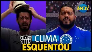 Cruzeiro x Galo: Hugão e Fael batem boca no AE