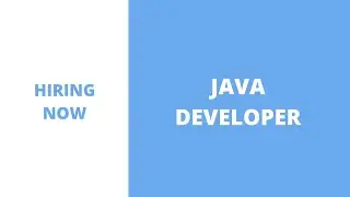 Java Developer | Java Developer Jobs | Software Developer | Java |Java Jobs | Software Development