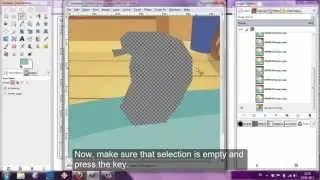 Tutorial: masking moving objects in animation using GIMP with BgMask and AnimStack