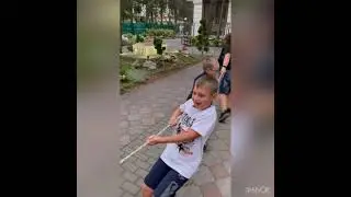 Демид на детском празднике🤩