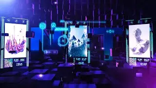 NFT Promo Introduction (After effects) Element 3Dv2