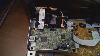 Canon MF3010 бегающие индикаторы  - диагностика и ремонт (прошивка)