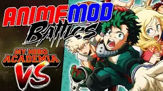 THE TOP MINECRAFT MODS BATTLE! *AMAZING* My Hero Academia Mod! | Anime Mod Battles (Minecraft Anime)