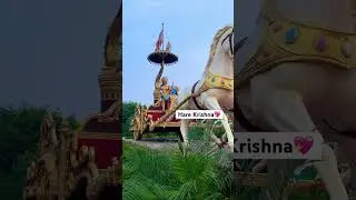 Awesome Krishna Prem Mandir in Vrindavan #harekrishna #vrindavan #premmandir #krishna #shortsfeed