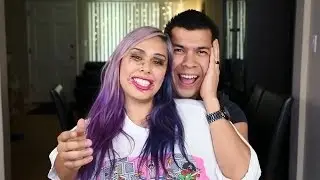 Not My Arms Makeup Challenge w/ my Husband 