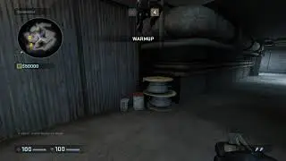 CSGO Overpass Metal land sound on wood