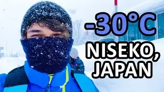 I Went to the COLDEST Ski Resort in Japan | ft. 