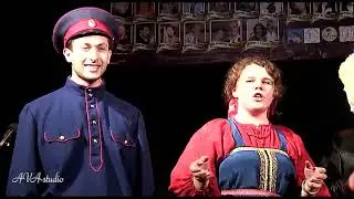 Казацкий ансамбль "КАМЫШИНКА". 2 песни