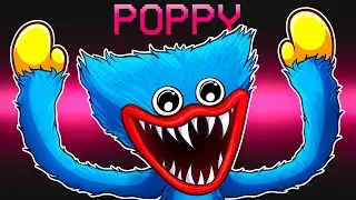 Huggy Wuggy s'introduit dans notre partie AMONG US ! (Poppy Playtime Among Us)