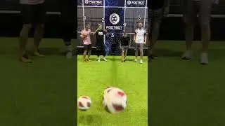 #football - Which number hits the bucket, watch closely 👀
