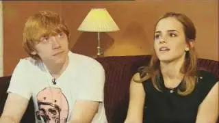 GMTV Interview with Rupert Grint and Emma Watson