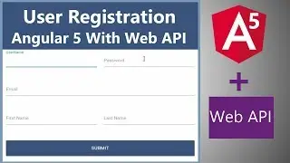 Angular 5 User Registration With Web API