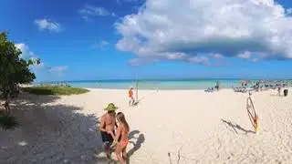 Cuba Memories Flamenco beach 360 camera