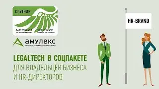 Спутник от АМУЛЕКС. LegalTech-решение для владельцев бизнеса и HR-директоров