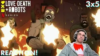 Love Death + Robots Reaction!! Season 3 Episode 5 【Kill Team Kill】 3x5