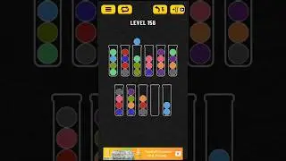 Ball sort puzzle level 156