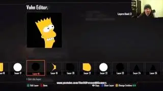 Bart Simpson Emblem Tutorial COD BO2 Call Of Duty Black Ops 2