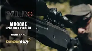 Well Pro MB08AE Upgraded Version - Range Test - Airsoft Replica Presentation