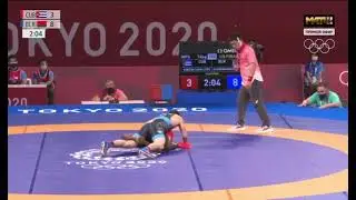 Jeandry GARZON CABALLERO (CUB)  VS  Mahamedkhabib KADZIMAHAMEDAU (BLR) TOKYO 2020
