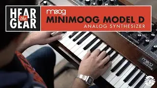Hear The Gear: Moog Minimoog Model D Analog Synthesizer (2022 Reissue)