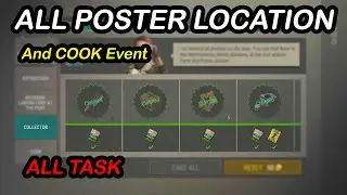 Collector Event | COOK Event / All Poster Locations Last Day on Earth 