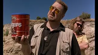 'Death doesn't bargain'  (HD)  -- Scene from "The Big Lebowski"  funeral home scene