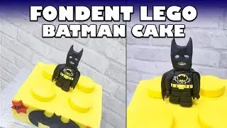 LEGO BATMAN Cake Topper | Tutorial | Quick and Easy