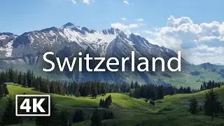 Switzerland 4K | Travel with Calm Music
