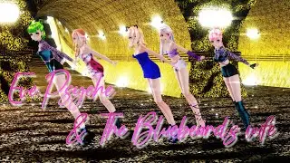 ≡MMD≡ Haku.Luka.One.Gumi.SeeU - Eve, Psyche & The Bluebeard's wife Le Sserafim [4KUHD60FPS][Eng sub]
