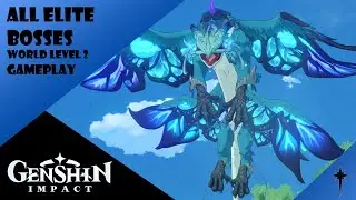 Genshin Impact - All Elite Bosses (Gameplay)